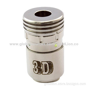 2014 3D Dripper Clone Stainless Steel Trident Atomizer, RDA Atomizer